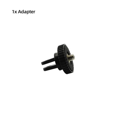 Ensemble de base de casque pour GoPro, adaptateur  vis, crochet en J, autocollant adhsif, adapt pour GoPro Fore13, 12, 11, 10, 9, Instactage 360 Bery, DJI, OSMO Action 4, 3-Rouge couleur