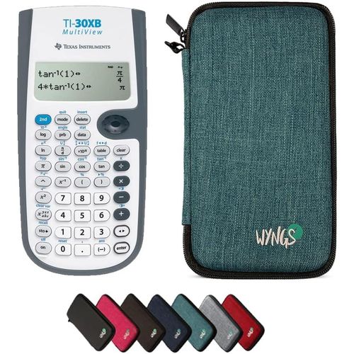 Ensemble De Base Turquoise Avec Calculatrice Ti-30xb Multiview