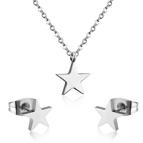 Ensemble De Bijoux De Mariage En Acier De Luxe, Style Tendance, Couleur Or, Pendentif En Forme De Fleur, Collier Avec Boucles D'oreilles En Zircone Cubique, Fte Brinco