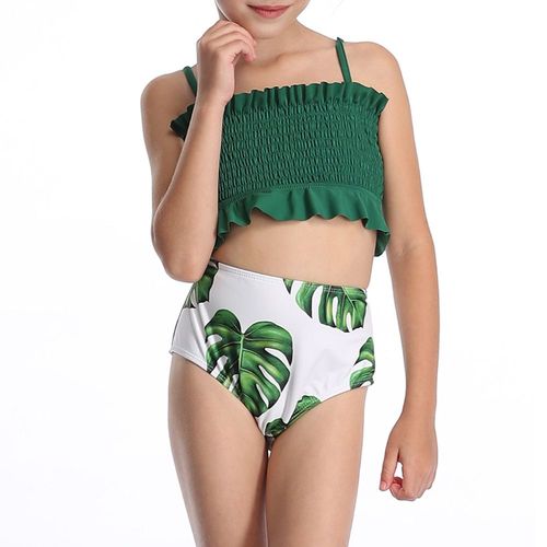 Ensemble De Bikini Taille Haute Pour Filles, Deux Pices, Confortable  Porter, Schage Rapide, Lger, Longue Dure, Xr-Hot