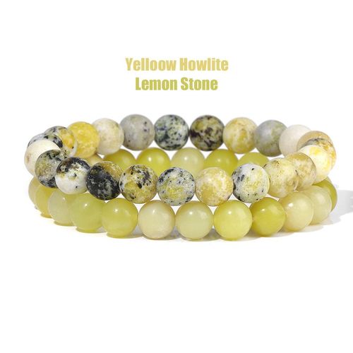 Ensemble De Bracelets En Fluorite Violette Pour Hommes, 2 Pices, Bracelet En Pierre D'amthyste Naturelle, Breloque Extensible, Bijoux Faits  La Main
