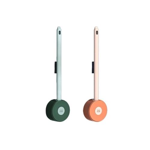 Ensemble De Brosses Wc Murales Lollipop - 2 Pices Rose Et Bleu, Installation Facile, Nettoyage  360, Anti-Odeurs, Design Anti-Enchevtrement