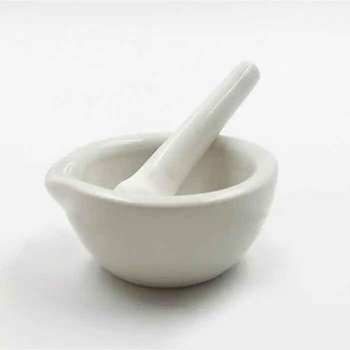 Ensemble De Broyeur  pices En Cramique De Style Chinois De 60mm,Bols Pour Dterminer Les Moulins D'assaisonnement,Ensemble D'outils  Mortier Et Pilon - Type 130mm