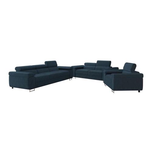 Ensemble De Canaps Comfivo Eliferu 107, Fonction De Couchage, Bleu