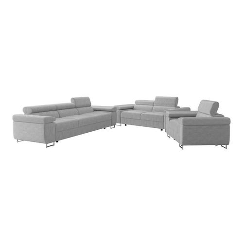 Ensemble De Canaps Comfivo Eliferu 107, Fonction De Couchage, Gris
