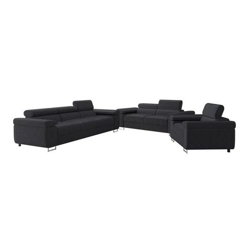 Ensemble De Canaps Comfivo Eliferu 107, Fonction De Couchage, Gris