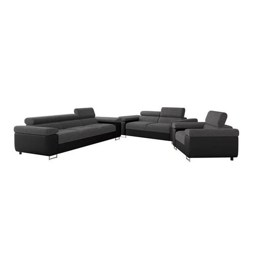 Ensemble De Canaps Comfivo Eliferu 107, Fonction De Couchage, Gris