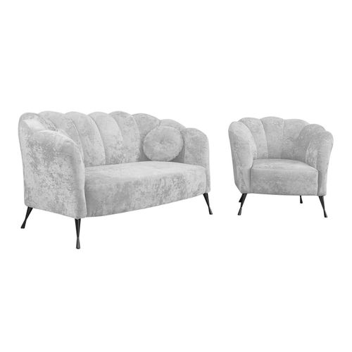 Ensemble De Canaps Providence 152, Fonction De Couchage, Gris