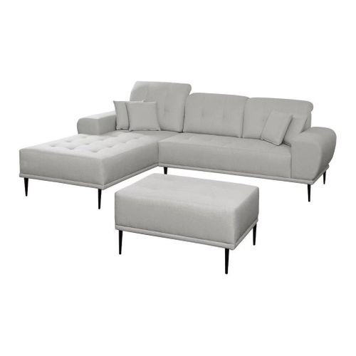 Ensemble De Canaps Providence 155, Fonction De Couchage, Gris