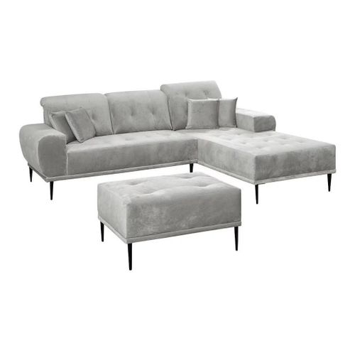 Ensemble De Canaps Providence 155, Fonction De Couchage, Gris