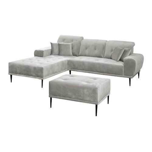 Ensemble De Canaps Providence 155, Fonction De Couchage, Gris