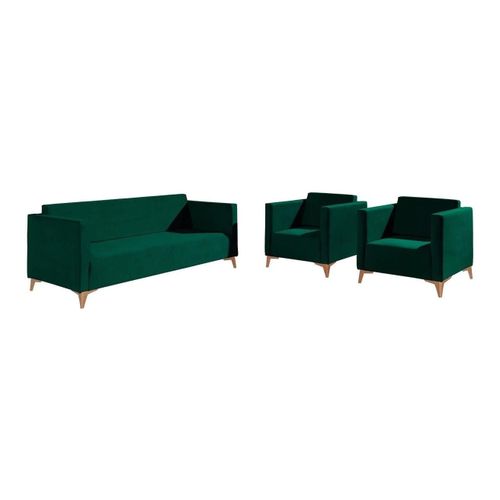 Ensemble De Canaps Virmore 104, Fonction De Couchage, Vert