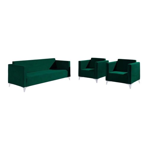 Ensemble De Canaps Virmore 104, Fonction De Couchage, Vert