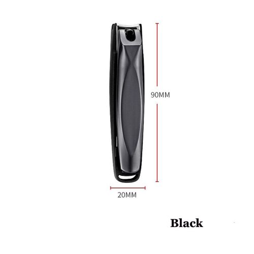 Ensemble De Coupe Ongles Anti claboussures En Acier Inoxydable, Double Arc, Outil De Manucure, Simple Et Cratif