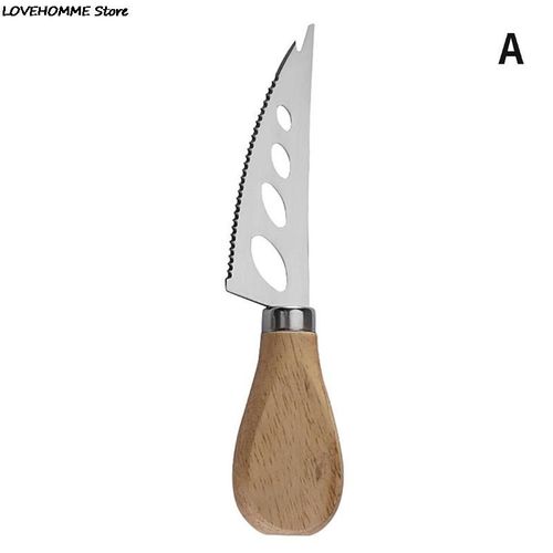 Ensemble De Couteaux  Fromage, Coutellerie  Fromage En Acier Inoxydable, Trancheur, Manche En Bambou, Mini Couteau  Beurre, Spatule Fourchette, Outil De Cuisson De Cuisine