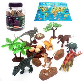 Ensemble de figurines d'animaux pour enfants, jouets réalistes de