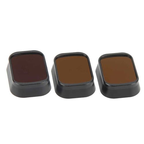 Ensemble De Filtres De Camra De Drone 3 En 1, Filtre D'objectif De Rduction De Lumire Pour Dji Mini 3 Pro Drone Nd16 Nd64 Nd256 N