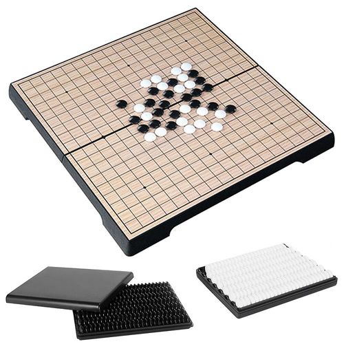 Ensemble De Jeu De Socit Pliable 19x19, Lger, Jeu D'checs Chinois, Vieux Jeu De Salon, Jouet Parent-Enfant