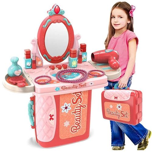 Ensemble De Jouets De Maquillage De Princesse Pour Filles,Jouets De Beaut Pour Enfants,Simulation De Table Pour Enfants,Ensemble De Jeu De Simulation,Mode - Type A1