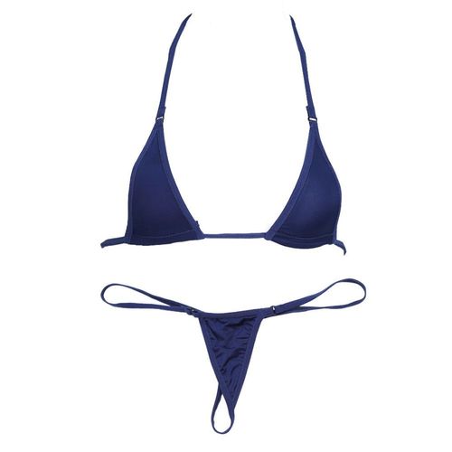 Ensemble De Lingerie Sexy Pour Femmes, Soutien-Gorge Bandage, Micro String, Bikini, Mini String, Microkini, Sous-Vtements, Chaud, 7.0