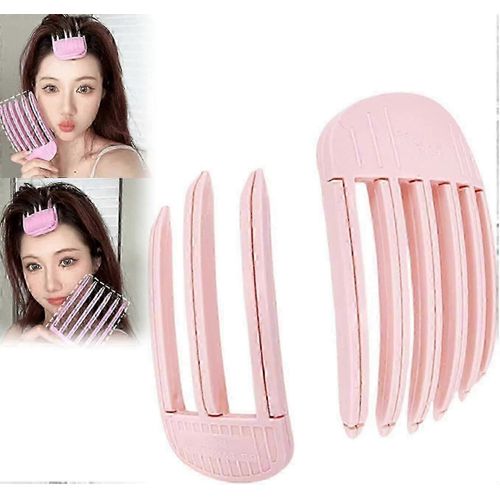 Ensemble de peignes volumateurs pour soulever la racine des cheveux, 2025 Nouveau ensemble de pinces  cheveux Fluffy Lift Root, conception  dents larges pour une frange moelleuse, outil facile  haut volume de couronne
