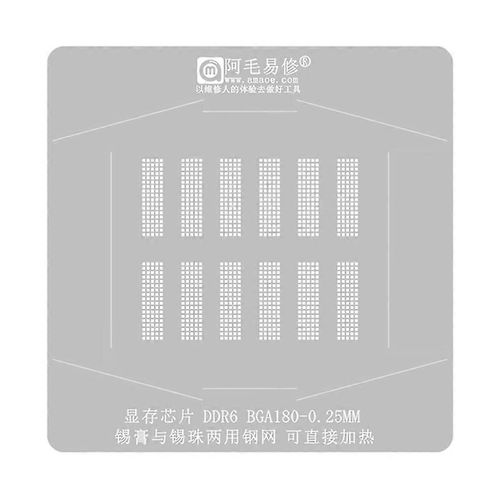 Ensemble De Plate-Forme De Pochoir De Reballage Bga  Chauffage Direct 130x130 Bga Pour Ddr6 Bga180