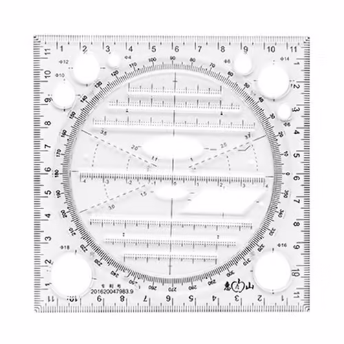 Rapporteur 3 Pièces,Rapporteur Trigonométrique,Rapporteur