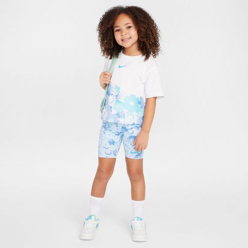 Ensemble Deux Pices Avec Cycliste Imprim Nike Flow-Ral Pour Enfant - Bleu - 5
