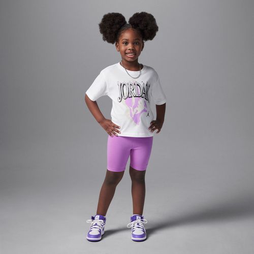 Ensemble Deux Pices Avec Cycliste Retro 1984 Jordan Pour Enfant - Pourpre - 5