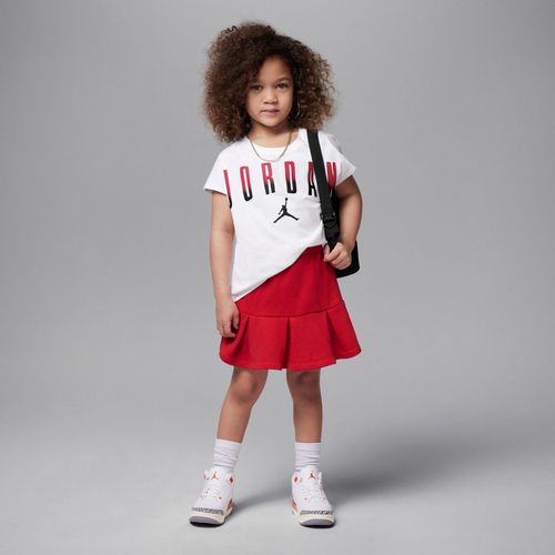 Ensemble Deux Pices Avec Jupe-Short Plisse Jordan Pour Enfant - Rouge - 5