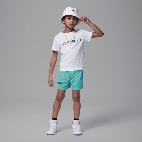 Ensemble Deux Pices Avec Short En Mesh Baseline Jordan Pour Enfant - Vert - 5