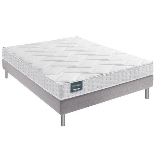 Ensemble Dunlopillo Gentiane Mousse Arial 160x200