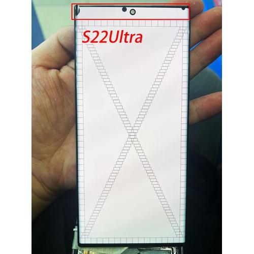 Ensemble cran Tactile Lcd Avec Point 100% Test Original Pour Samsung Galaxy S22 Ultra S22u S908 S908b