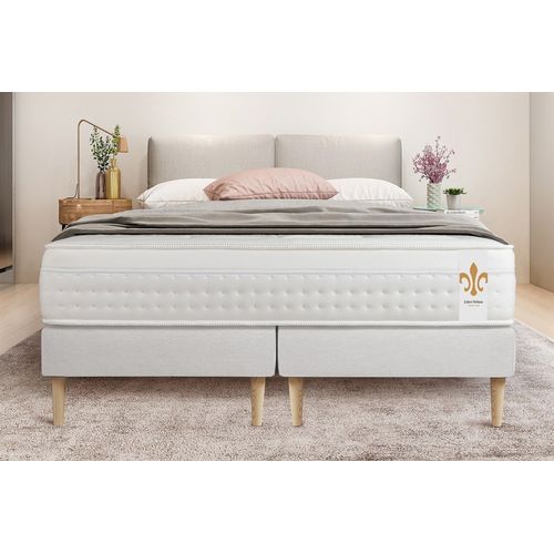 Ensemble Le Vingt-Huit 160 X 200 Cm Double Sommiers Blanc