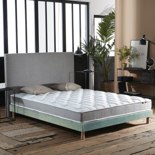Ensemble Matelas Mmoire De Forme Sommier Vert 140x190