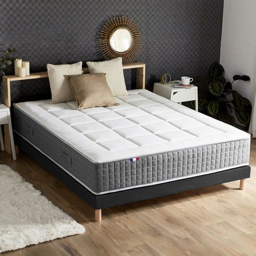 Ensemble Matelas Ressort 7 Zones + Sommier 140x190