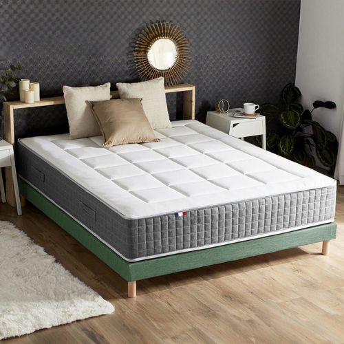 Ensemble Matelas Ressort 7 Zones + Sommier 140x190