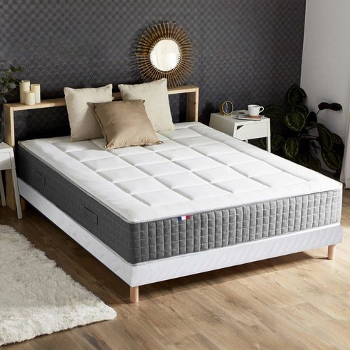 Ensemble Matelas Ressort 7 Zones + Sommier 140x190