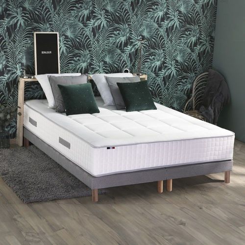 Ensemble Matelas Ressort 7 Zones Mmoire De Forme 2 Sommiers 160x200