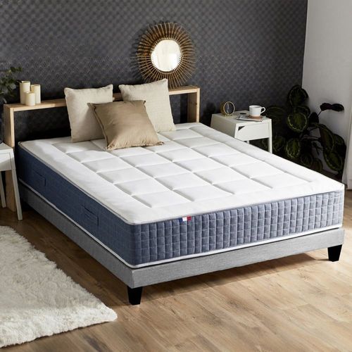 Ensemble Matelas Ressort 7 Zones + Mmoire De Forme Sommier 140x190