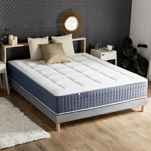 Ensemble Matelas Ressort 7 Zones + Mmoire De Forme Sommier 140x190