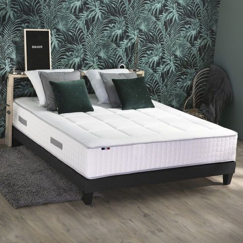 Ensemble Matelas Ressorts 7 Zones Sommier 140x190