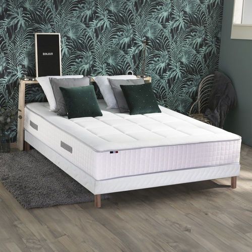 Ensemble Matelas Ressorts 7 Zones Sommier 140x190