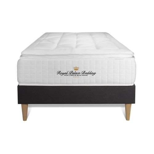 Ensemble Matelas Ressorts Ensaches + Memoire De Forme Maxi Epaisseur George V 90x190