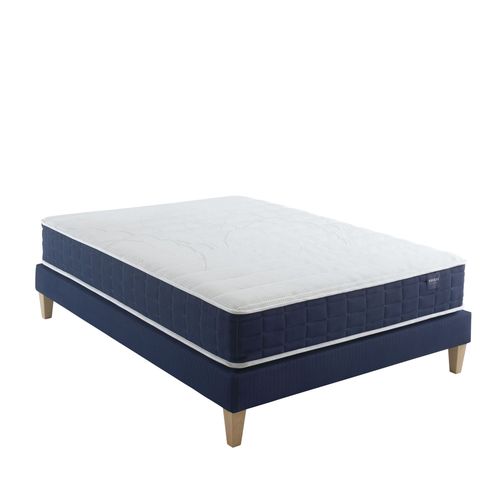Ensemble Matelas Ressorts, Sommier Et Pieds 180x200