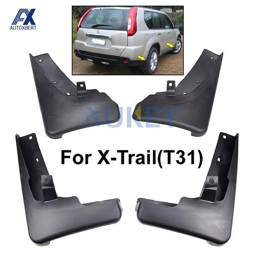 Ensemble Moul Bavettes De Boue De Voiture Pour Nissan X-Trail T31 2008 2009 2010 2011 2012 2013 Xtrail Pare-claboussures Bavette Garde-Boue