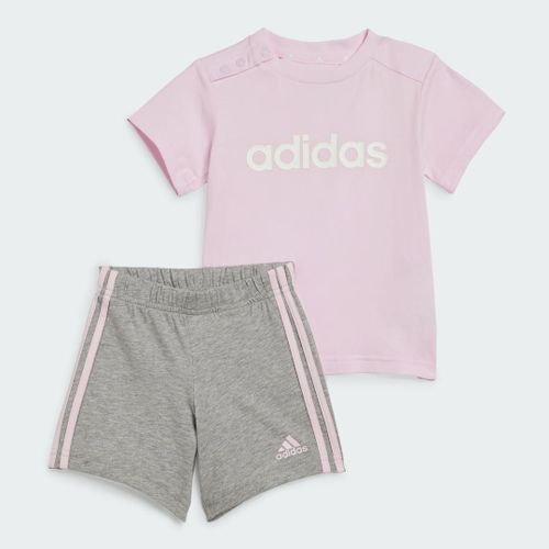 Ensemble Short Et T-Shirt En Coton Bio Essentials Lineage Adidas Sportswear Ecp13 - 3-6 Mois