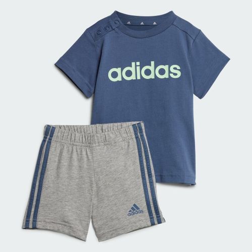 Ensemble Short Et T-Shirt En Coton Bio Essentials Lineage Adidas Sportswear Ecp13 - 6-9 Mois