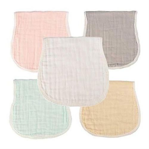 Ensembles De Bavoirs Pour Bb - 5 Bavoirs Unisexes Multicolores Pour Nouveau-Ns - Des Essentiels D'alimentation Doux Et Absorbants