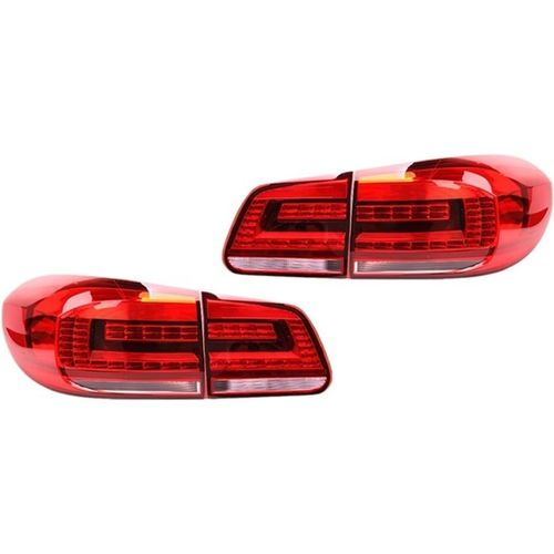 Ensembles De Feux Arrire Automobiles 1 Jeu De Feux Pour Arrire Led Pour Pare-Chocs Pour Arrire, Voyant D'avertissement De Freinage, Pour Vw, Pour Tiguan 2013  2016 Ensembles De Feux Arrire
